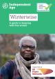 Winterwise cover. It is green and has a photograph of a smiling older woman on it. She is wearing a coat and scarf.
