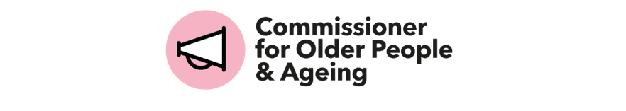 Texts reads Commissioner for older people and ageing
