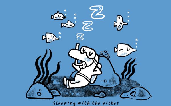 Sleeping with the fishes #TalkABoutDeath