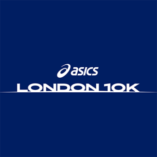 Asics london 10k logo