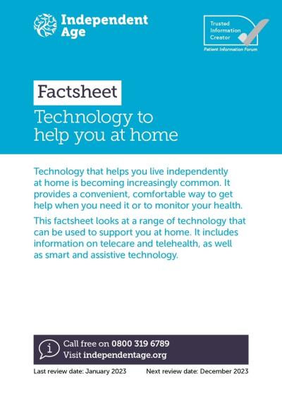 Technology to help you at home cover image