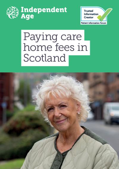 Paying care home fees in Scotland cover