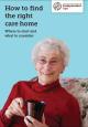 Care home guide cover