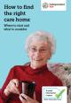 How to find the right care home cover