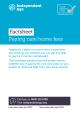 Paying care home fees factsheet cover