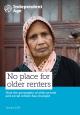 No place for older renters report cover